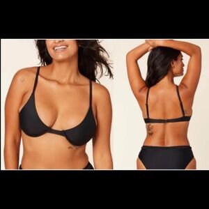 Andie Elegant Black Bikini
